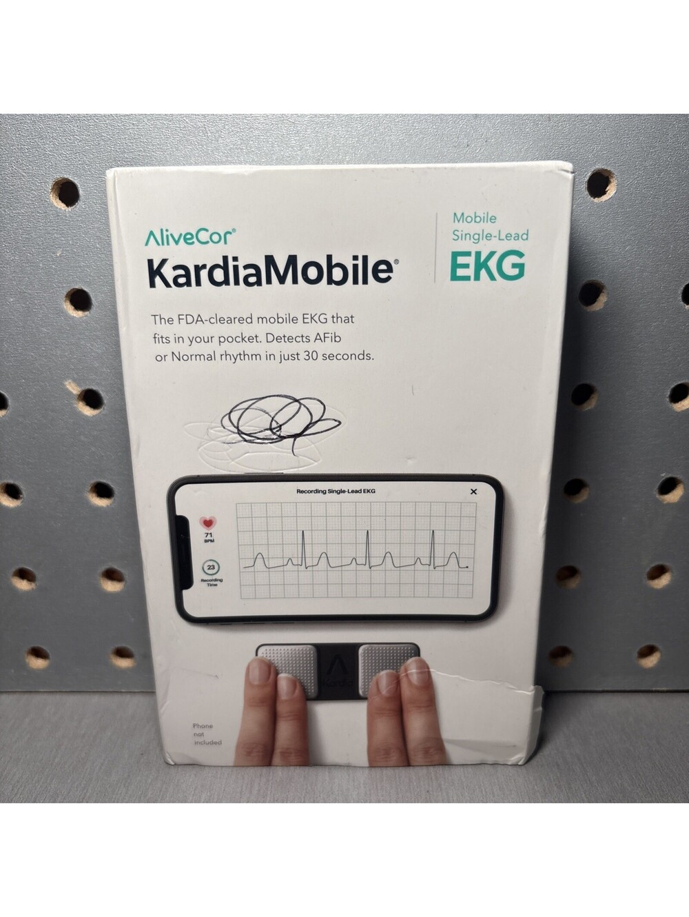 AliveCor Kardia Mobile AC-009 Wireless Personal EKG Monitor Open Box New